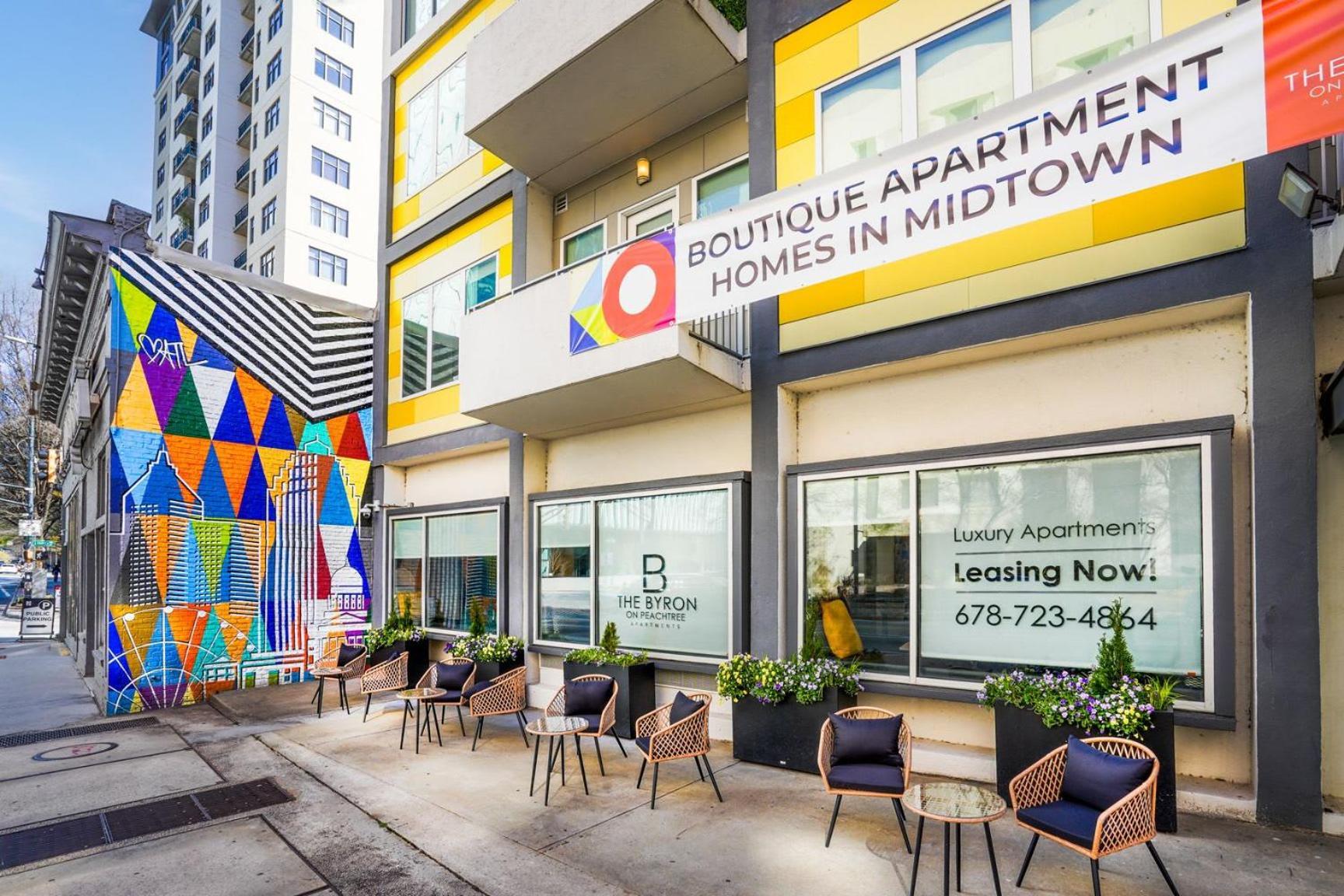 Stylish City Living Apartments With Free Parking In Midtown แอตแลนตา ภายนอก รูปภาพ